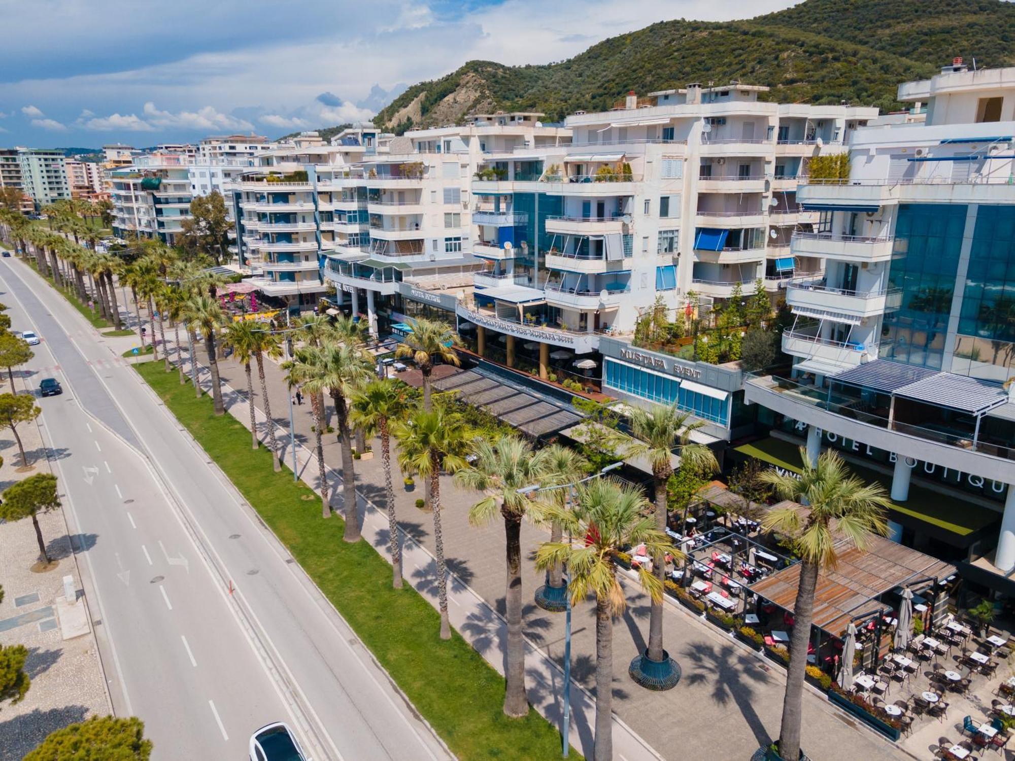 Mustafa Suites Vlorë Eksteriør billede