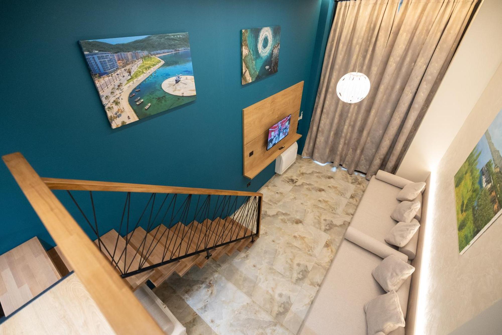 Mustafa Suites Vlorë Værelse billede